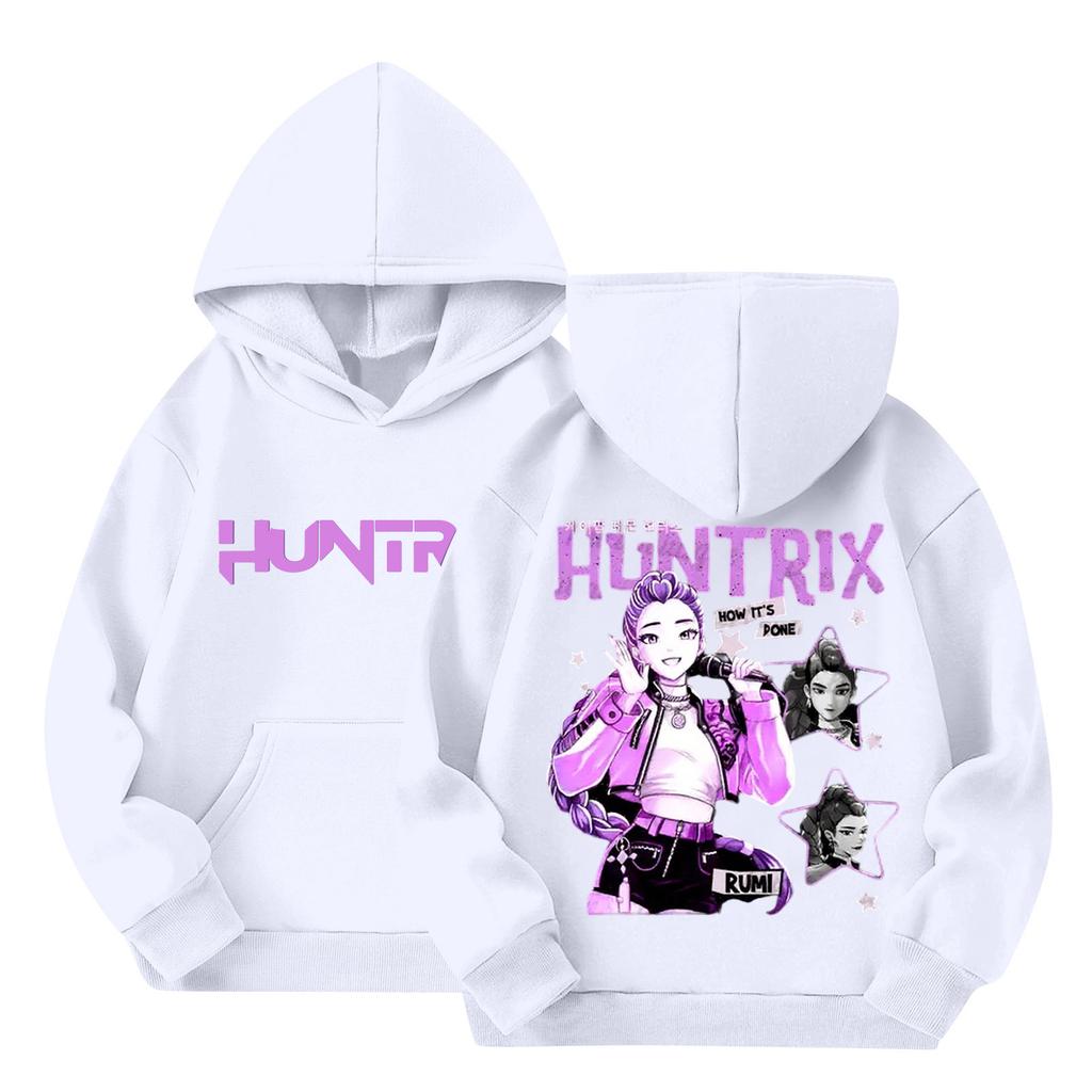 Women's Hooded Gradient Printed Long Sleeved Sweatshirt Loose Women's Sweatshirt  Sweatshirt