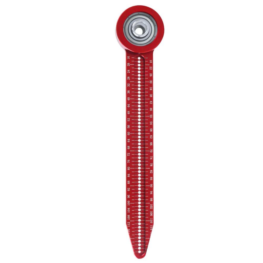 Aluminum Zinc Zinc Alloy 360 Degree Round Marking Gauge Portable Drawing Compass Gauge  Woodworking Projects