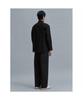 SHIFT.G Wool Blended Semi Wide Slacks Black