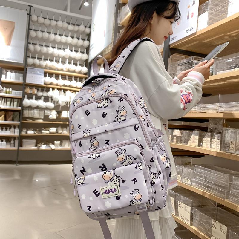 Рюкзак с мультяшным принтом — фото 8