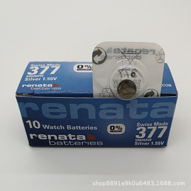 Renata 377/SR626SW Silver Oxide 1.55V Watch Battery