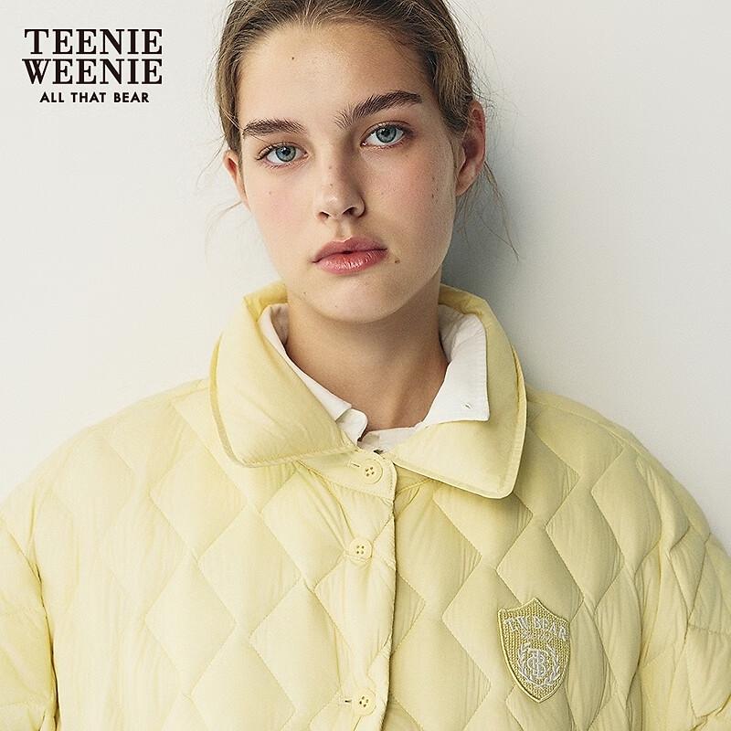 Teenie Weenie Women's Polo Collar Down Jacket