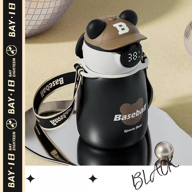 

Термокружка для детей с красивым внешним видом. Чайник с соломинкой. Специальная кружка для воды для девочек и мальчиков. Ученики начальной школы, идущие в школу. 8.8*8.8*17