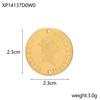 CARLIDANA Fashion Gold Plated Stainless Steel Sea Shell Cross Charms For Jewelry Making Necklace Pendant DIY Accessories
