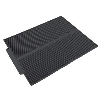 Extra Große Abtropfmatte Premium Hitzebeständiges Silikonpad (grau)