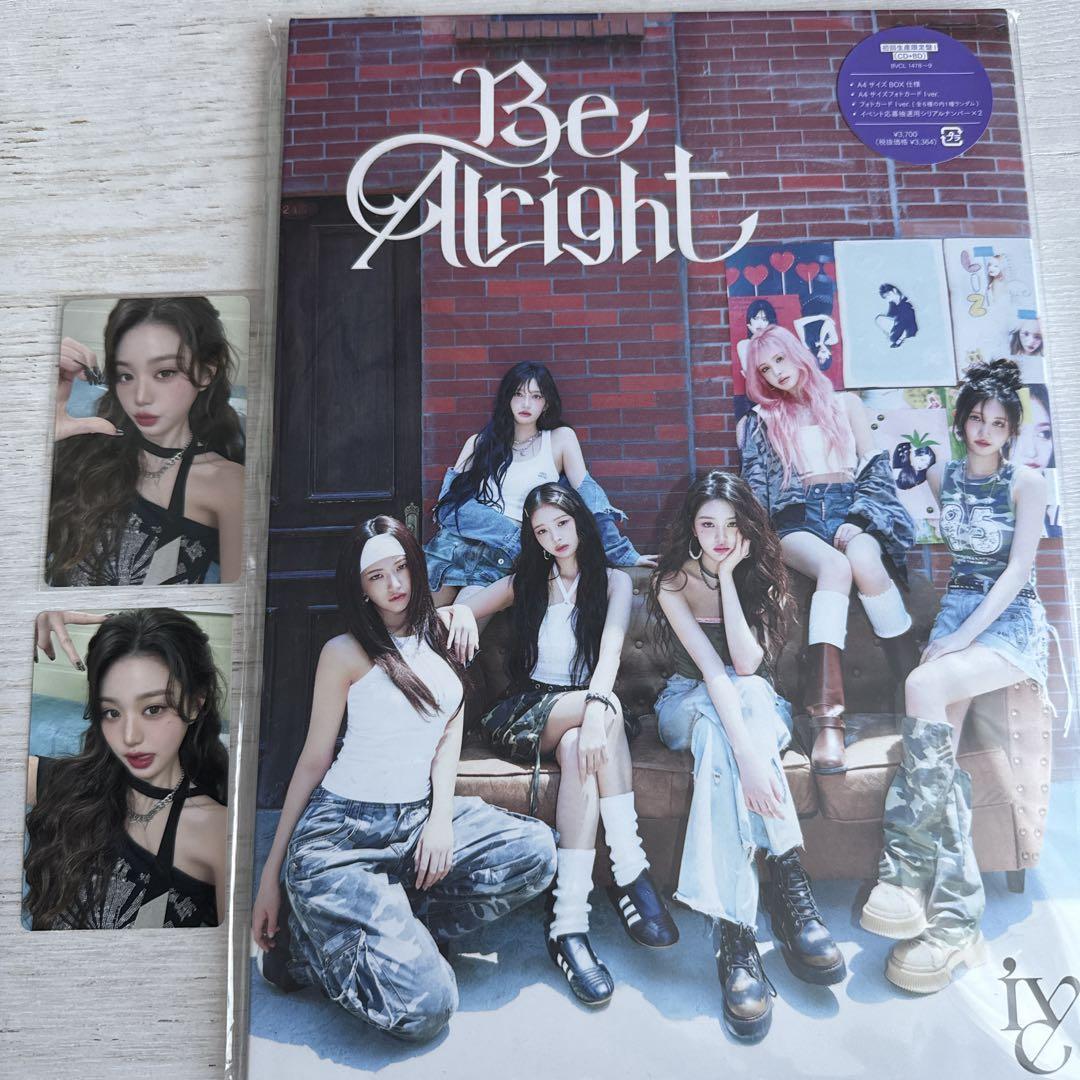 

[USED] IVE Be Alright First Press Limited Edition I Wonyoung ASMART Trading Card