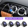 Fashion Self Adhesive Car Mini Storage Hooks Car Accessories For Peugeot 407 508 2008 5008 307 308 3008 206 207 208 107 106 205