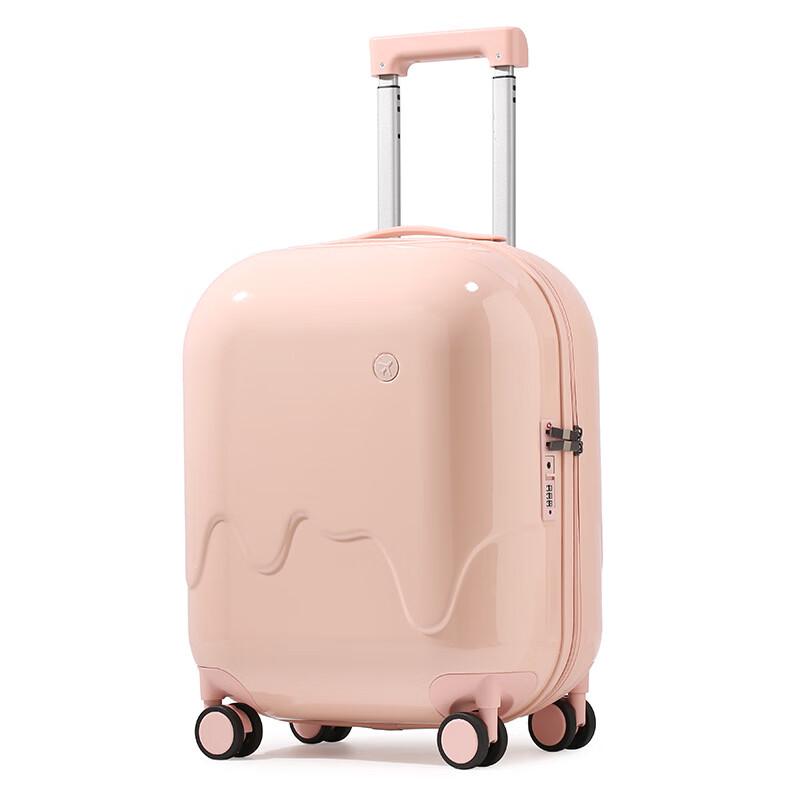 Cute Bubble Multifunctional USB Charging Travel Suitcase 24 inch