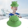 Cartoon Frog Bucket Hat Kids Children Fishing Cute Froggy Outdoor Fisherman Sun