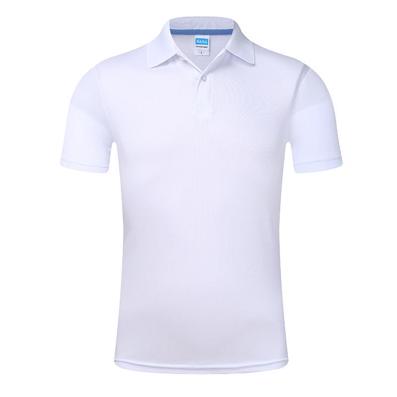 

Мужская однотонная рубашка-поло с коротким рукавом — свободный крой, повседневная и дышащая для летних видов спорта XXXXL