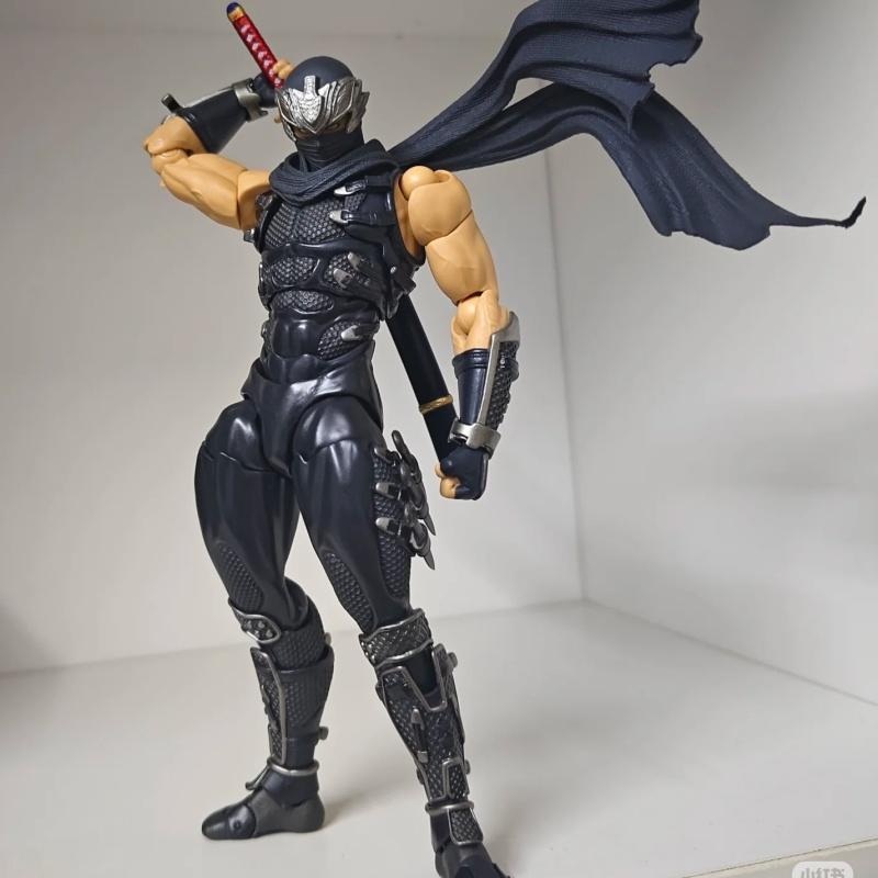 Factory Ryu Revoltech Amazing Yamaguchi Ninja Gaiden Ryu Action Figure Models Ko Model Festival Gift