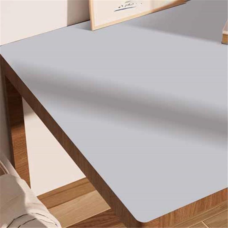 

Самоклеящаяся утолщенная мягкая на ощупь пленка Водонепроницаемая влагостойкая пленка для шкафов Обновление мебели Двери гардероба Столешницы Декора Виниловая пленка 40cm*3m светло-серый