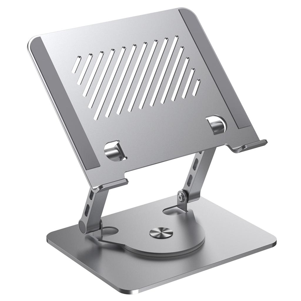 D087L Alloy Steel Desktop Laptop Bracket Heat Dissipation Foldable Rotatable Notebook Stand