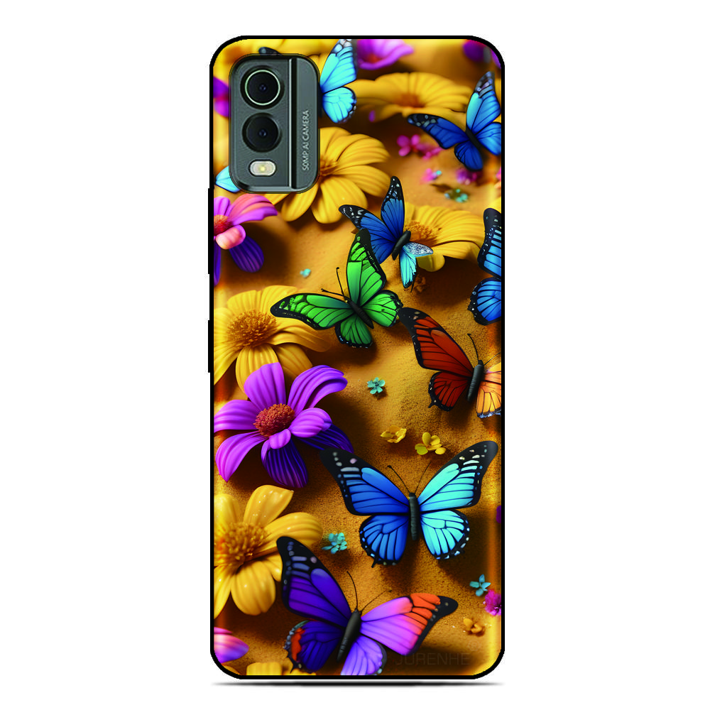 Schmetterlings-Bild Handyhülle Für Xiaomi Poco C85 C85x C40 M7 C71 Redmi 15C A7 A5 4G 11A 13C 12C Note 15 11 12 Pro 5G Rückseite