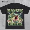 Master Baiter Funny Bass Fishing T Shirt Vintage Angler For Unisex Fisherunisex Dad Husband Lovers Vintage Homme Soft Unisex