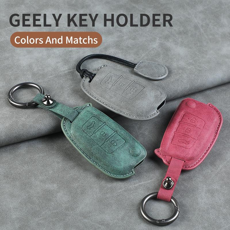 Folding Key Case for Geely Vision X3/X1, King Kong, Panda S1 - Protective Shell