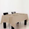 RECTANGULAR COTTON LINEN TABLECLOTH