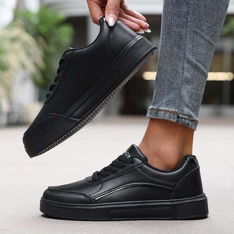 Calzados Mujeres Thick Soled White Sneakers Comfortable Tennis Shoes Size 36 44 Campus Student Shoes New Blanc Shoes 2025