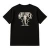 2025 Summer and Autumn Elephant Print T-shirt Loose Outdoor Short-sleeved Men's and Women's Top