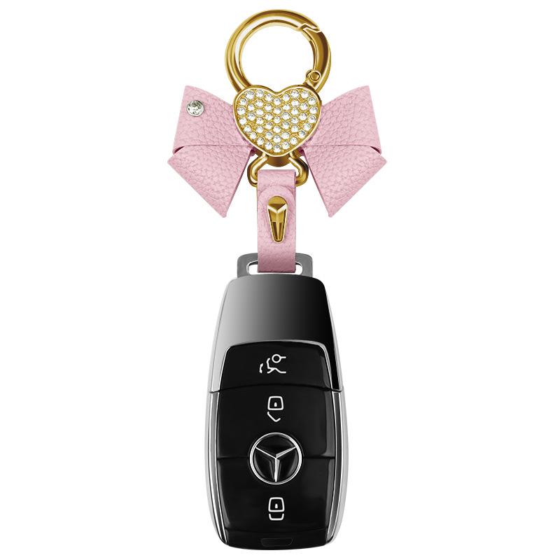 

Creative Butterfly Keychains for Men & Women: Rhinestone Design with Metal Waist Clip