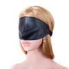 Black PU Leather Sex Eye Mask Cover Nose Large Area Sex Mask  Accessoire  Bondage Restraints Sex Toys for Women Couples