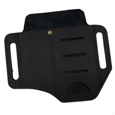 Robuste Taschenlampenscheide und Schlüsselanhänger-Clip, Multitool-Lederscheide, Praktischer Werkzeugorganisator für