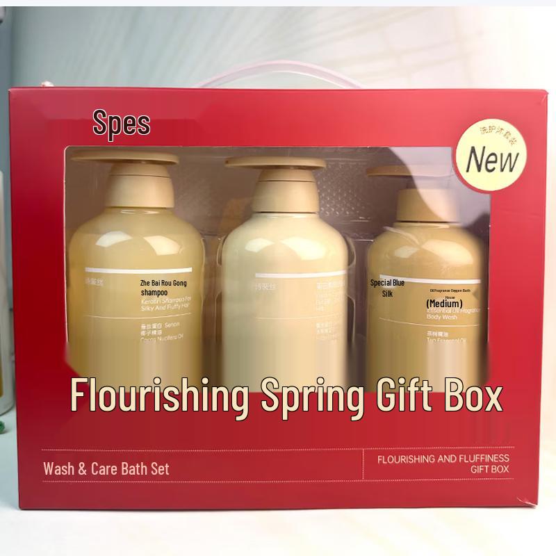 Spes Hair Care & Bath Spring Bloom Gift Set