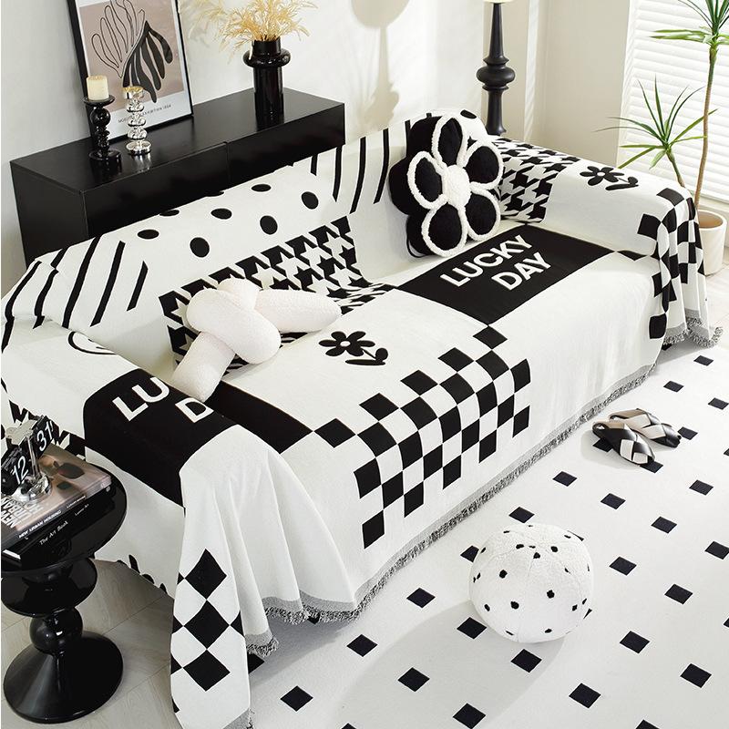 Chenille Sofa Towel Cover Cloth High Sense All-Inclusive Sofa Cover Four Seasons Universal One-Piece Anti-Scratching Sofa Cushion