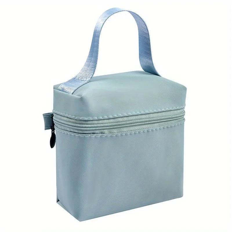 Storage Bag Mini Multi-functional Makeup Bag, Portable Makeup Bag Suitable Storing Items Such Lipsticks Keys and Charging Cables