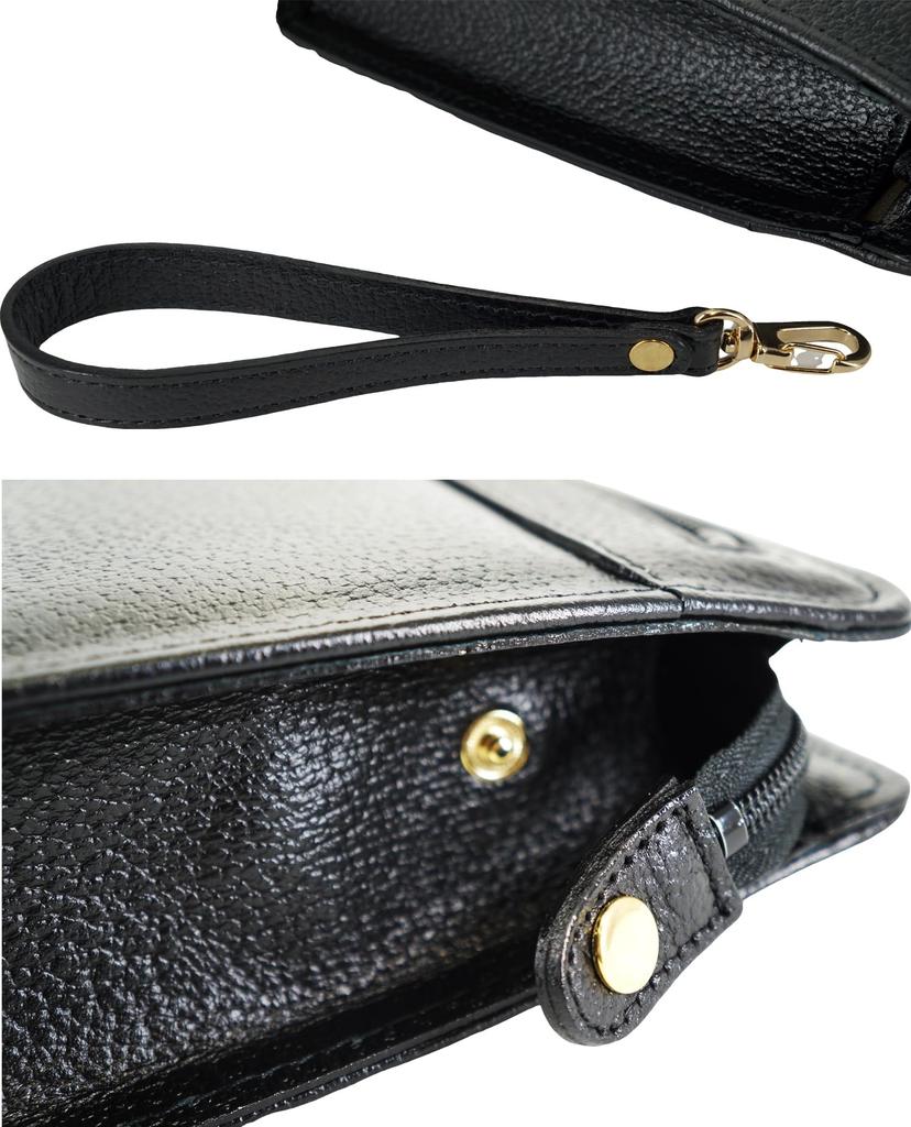 This Black Genuine Cowhide Leather Business Bag for Men Features a Handle, a Round-zip Closure, and a Large Capacity, Multi-functional Design. It's