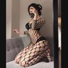 Mesh Erotic Lingerie Bodystocking One Pieces Bodysuit Women Crotchless Underwear Catsuit Sleepwear Sexy Adult Female