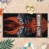 Luxury H-Harleys D-Davidson Beach Towel Ultra-fine Fiber Quick Drying Absorbent Beach Swimming Vacationvacation Essentials
