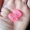Mini Labubu Doll Shoes for 10cm Labubu 4.0 The Monsters Pin for Love Series Doll Clothes Accessories Plush Doll's Clothing Gift