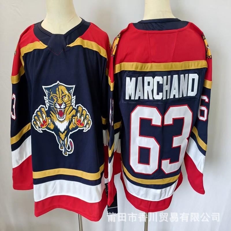 NHL Hockey Jersey Men Fan Apparel Tampa Bay Lightning Colorado Avalanche Florida Panthers Team Sports Ice Uniform