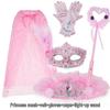 Princess Masquerade Mask for Girls - Halloween Veil and Party Dress-Up Toy