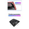 Solar Powered LED Car Roof LiDAR Decorative Cover Light Anti Rear End Collision Warning Flashing Navigation Light
