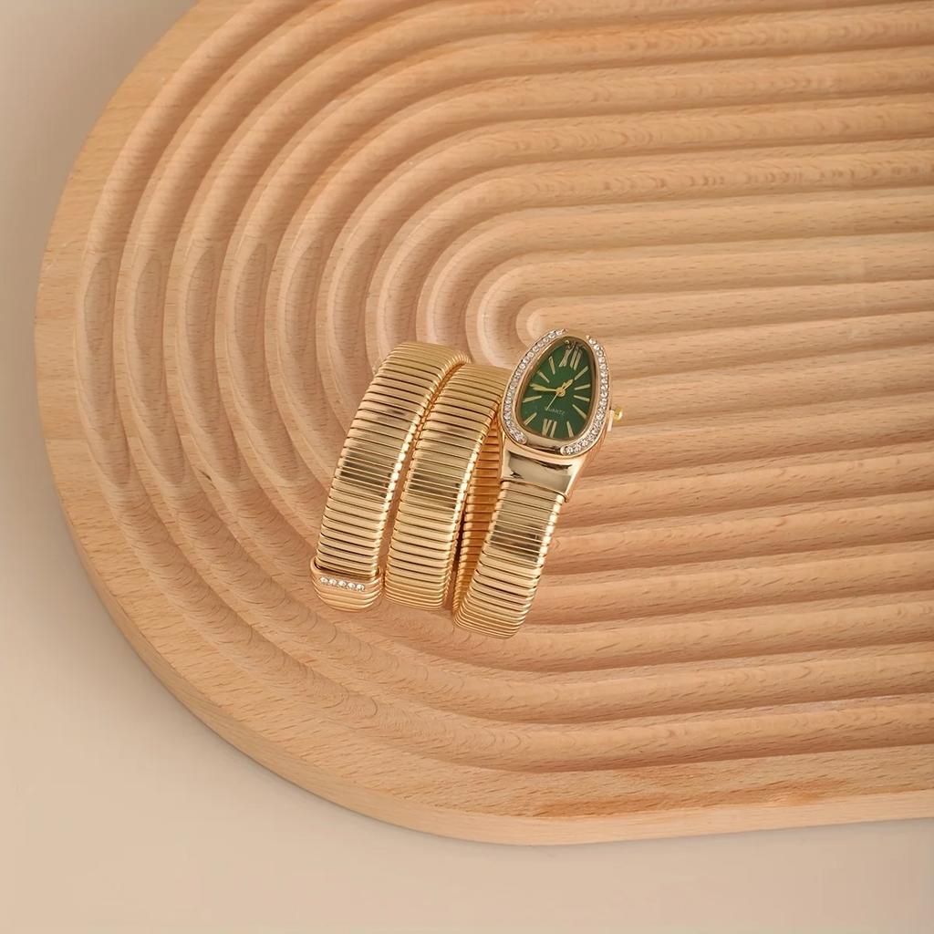 1pc-Luxury Ladies Quartz Watch Fashion Gold Ladies Watches Clock High-quality Stainless Steel Bracelet Wristwatch Gifts