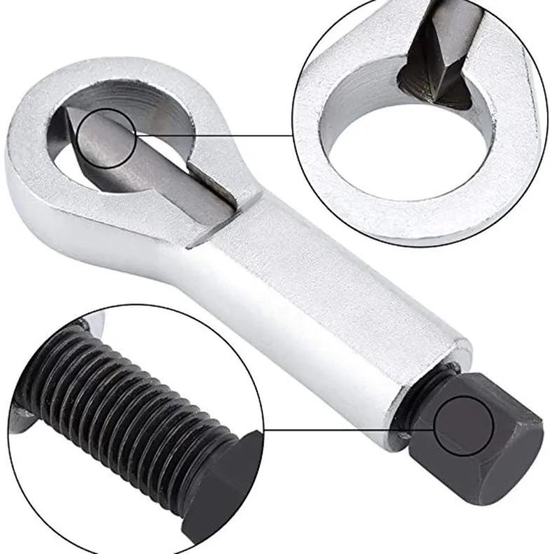 4 Stück rostiger Mutternschneider, 9–27 mm, beschädigter Bolzenmutternschneider