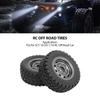 2 Pcs 82mm RC Car Tire 31mm Width 12mm Hex Adapter Spare Part for SCY 16103 1 16 RC Off Road Car