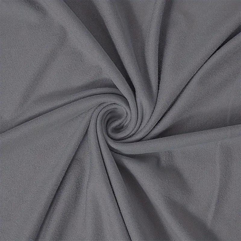 1PC Stretch Dining Chair Seat Covers Spandex Elastic Upholstered Chairs Cushion Cover Removable El Party Chair Slipcovers