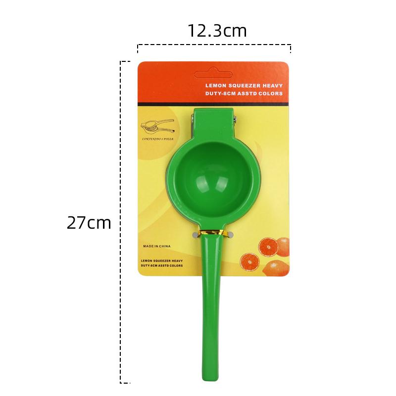 

Handheld Lemon Juicer Lime Slice Squeezer Fruit Squeeze Manual Orange Citrus Hand Press Juice Metal Portable for Kitchen Tools