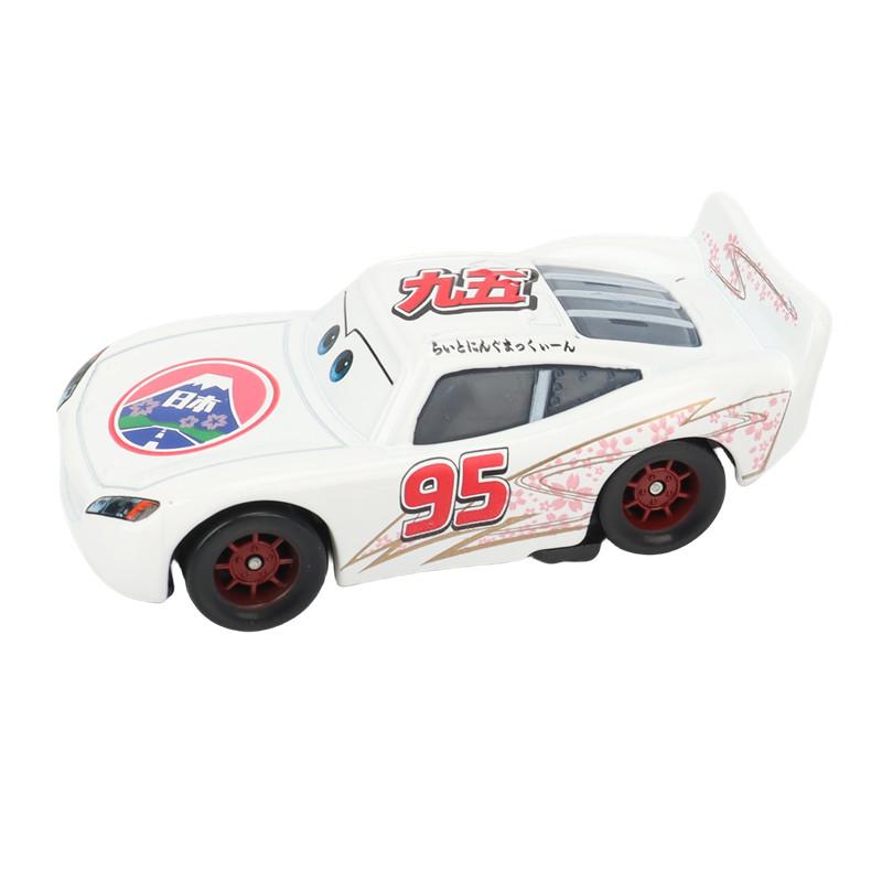 Cars Toy Christmas McQueen ROUTE 66 McQueen Chick Hicks Racing Car 1:55 Diecast Alloy Car Model Boy's Christmas Gift