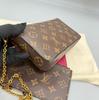 [Usato] Pochette Felicie Monogram Classico Tela Rivestita e Pelle Borsa a Catena Tre-in-Uno - Buono #NSR87