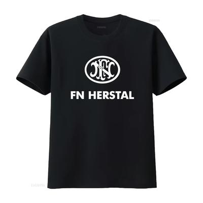 Fn Herstal T Shirt 2Nd Amendment Nra Guns Harajukurifle Country Huntin Design Vintage Washed Soft Breathable Unisex