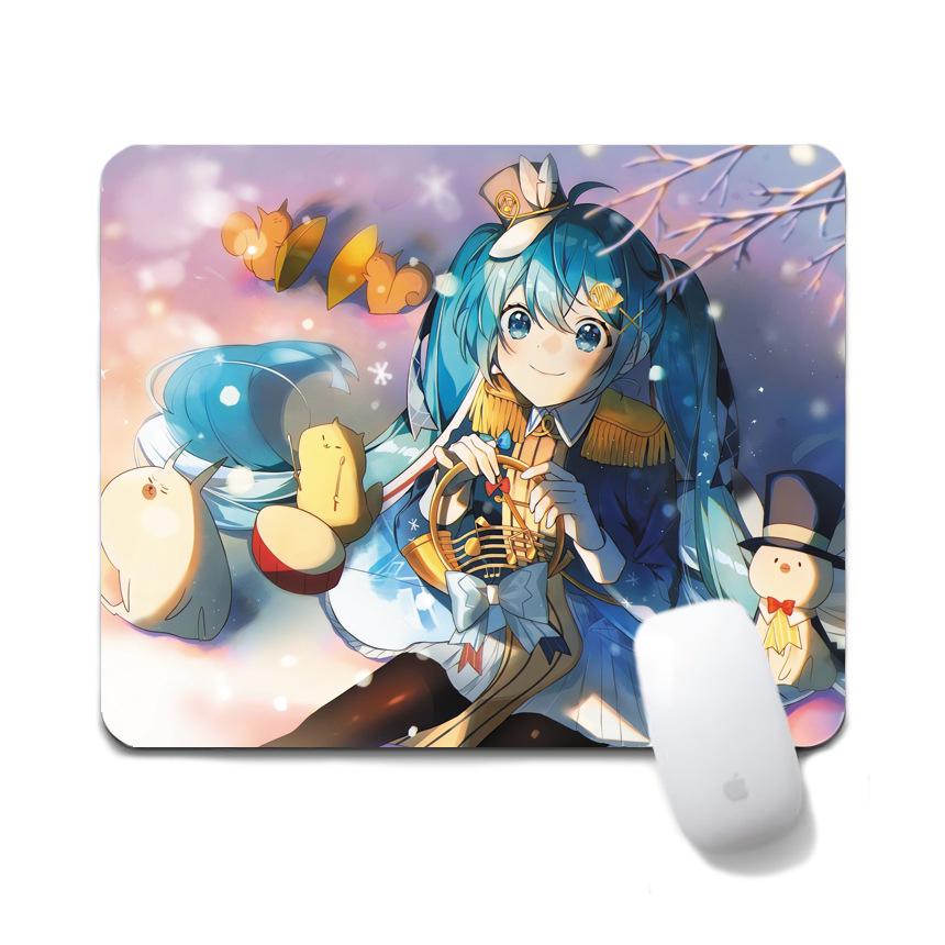 Hatsune Miku Non-Slip Mouse Pad, 20x24cm