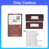 Car 16 pin Audio Wiring Harness With Canbus Box For Ford Fiesta Ecosport Focus Edge RANGER Mondeo Taurus Kuga Transit Figo
