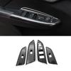 For Honda Fit/Jazz 2014-2020 Carbon Fiber Window Lift Switch Button Cover Trim