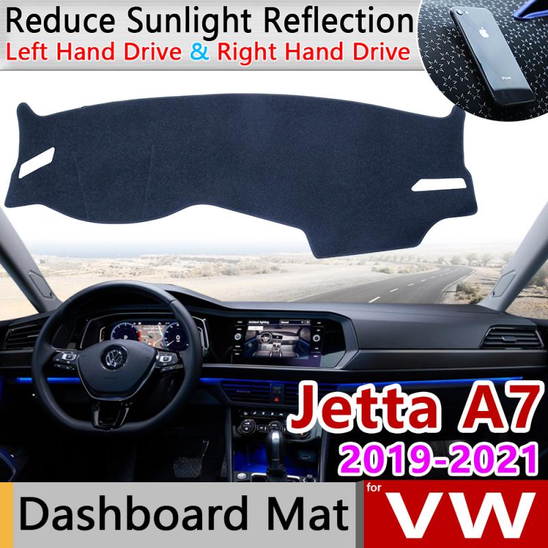 

Противоскользящий коврик для Jetta 7 A7 MK7 2019 ~ 2023 2022, противоскользящий коврик для приборной панели, солнцезащитный козырек, защитный коврик для приборной панели, автомобильные аксессуары