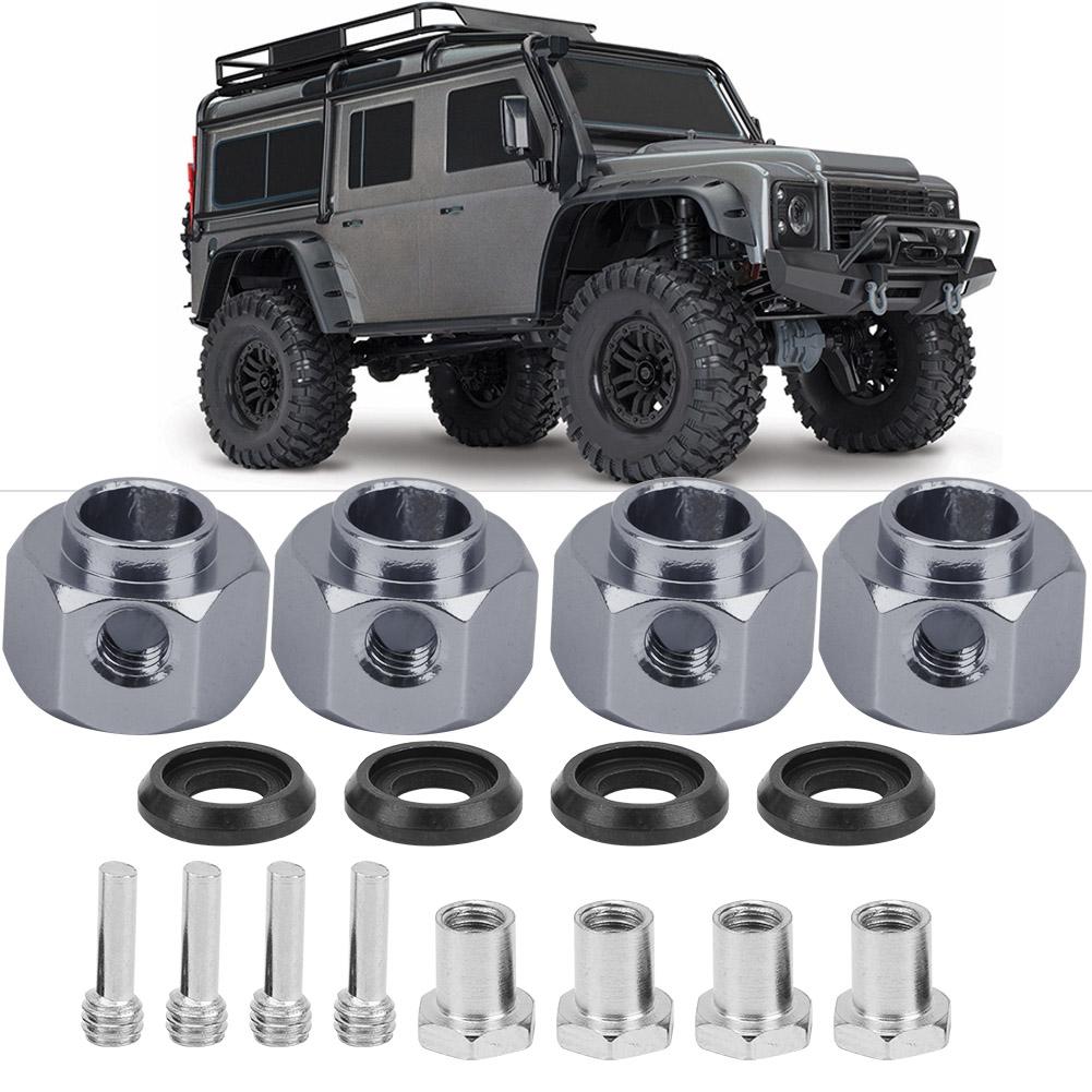 Hex Hub Widening Connector 8mm Accessory for 1 10 RC Model Car Couleur titane