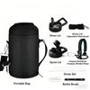 Large Capacity Outdoor Camping 64oz 304 Stainless Steel Double Wall Vacuum Insulated Thermos Jug Leak-Proof BPA-Free Spout 12-24